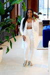Couture Cardigan Set -Ivory